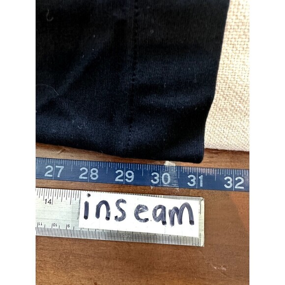 Chico's Black Pull On Woman's Trousers Size 2 minimal stretch office - Picture 7 of 16